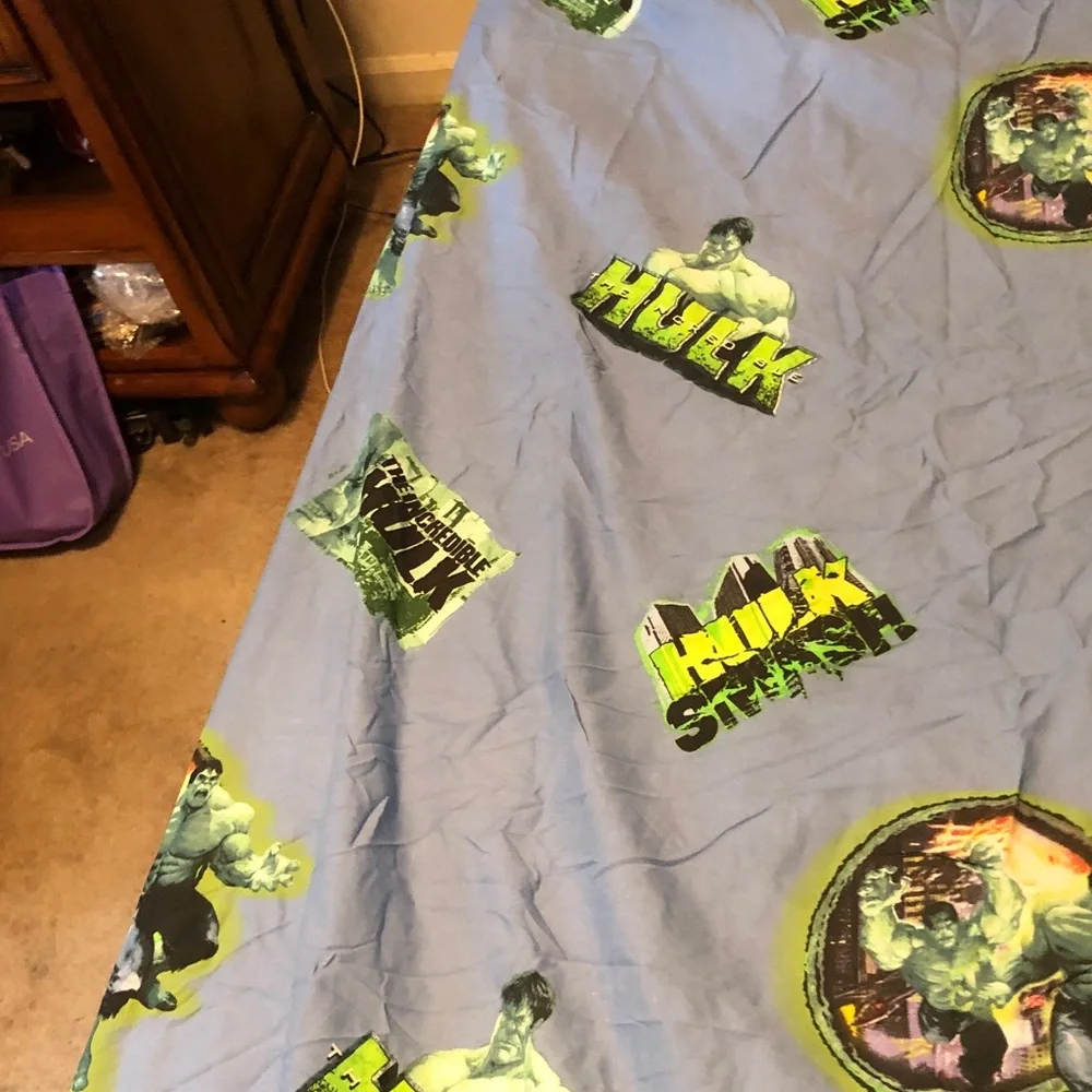 Marvel Hulk Twin sheets Set - Blue & Green